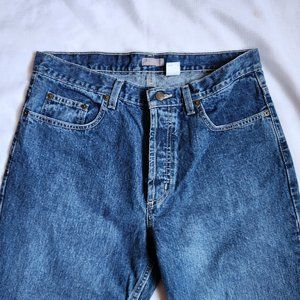 G.H. BASS & CO. Blue Bootcut Jeans Men (12 SHORT)